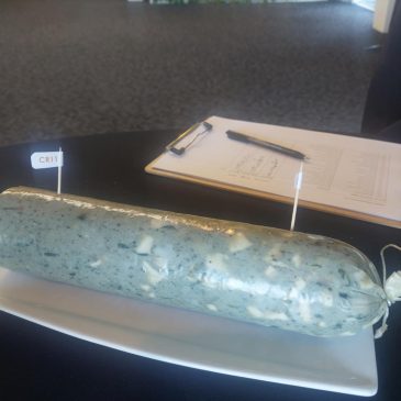 Judging at the Dunningham’s Great NZ Sausage Competition